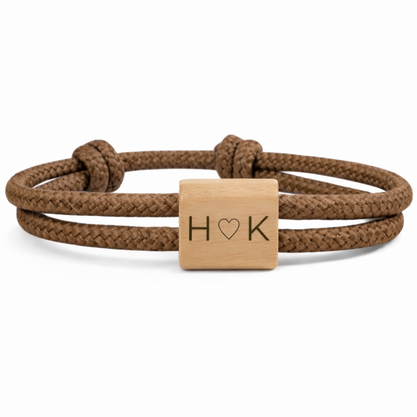 Personalisiertes Armband mit Initialen & Symbol – Geschenk für Paare