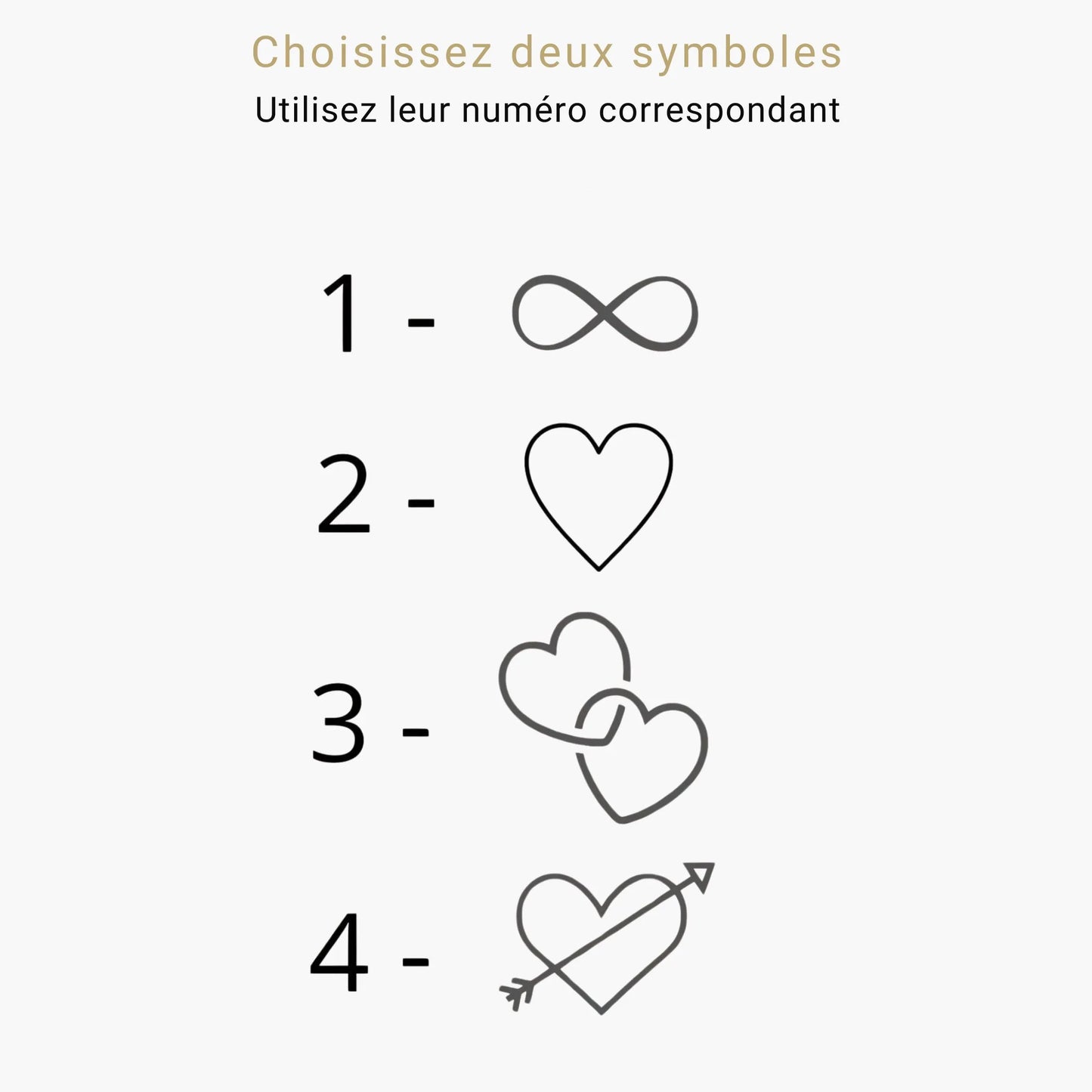 Personalisiertes Armband – Initialen & Kreuz-Icons – Geschenk für Paare