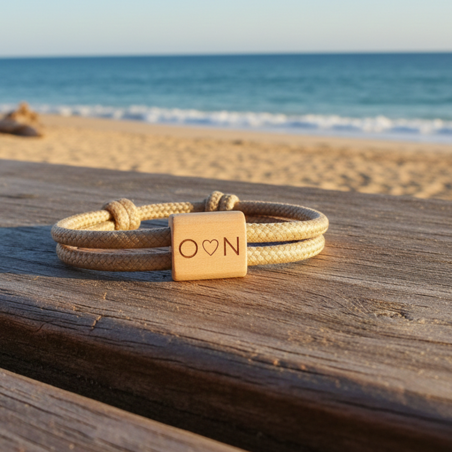 Personalisiertes Armband mit Initialen & Symbol – Geschenk für Paare
